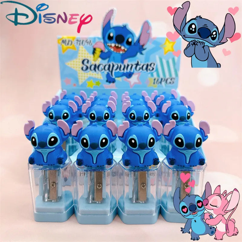 Stitch Pencil Tool & Spitzer - tragbare Cartoon -Mini -Figur für Kinder - Weihnachtsgeschenk - Zypern