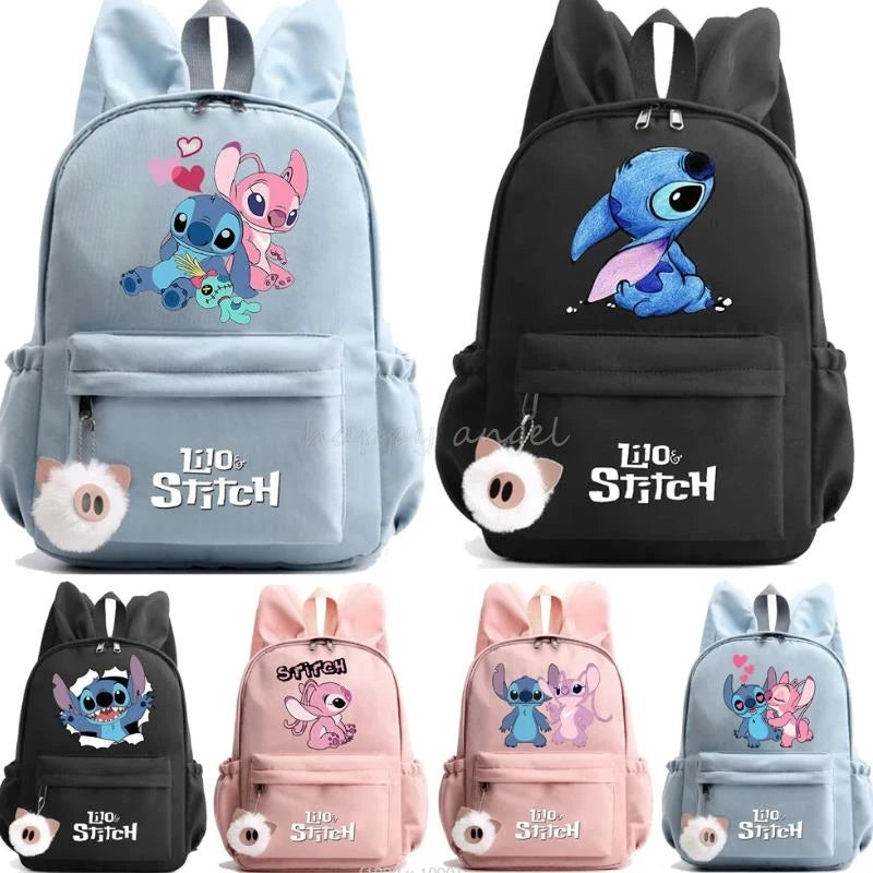 Lilo & Stitch Cartoon Backpack for Kids - Cyprus