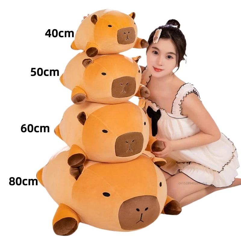 Coussin de poupée en peluche Capybara Super Soft 40-80cm