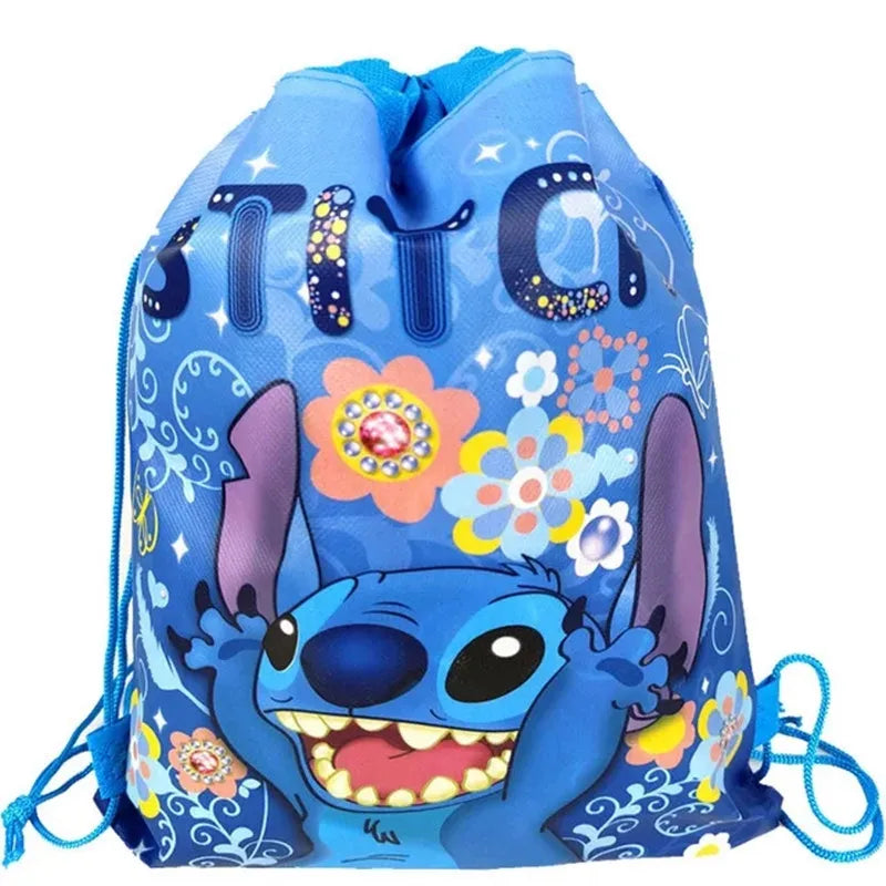 Lilo & Stitch Anime Backpack Draw String Bag - Zypern