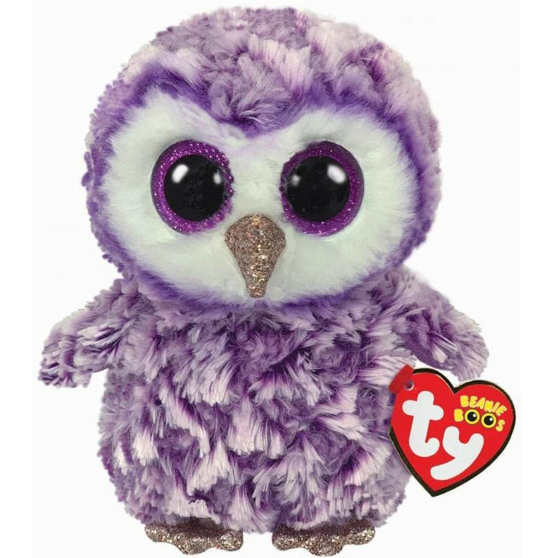 Ty Beanie Boos Baykuş Peluş Oyuncak - 15cm Doldurulmuş Hayvan