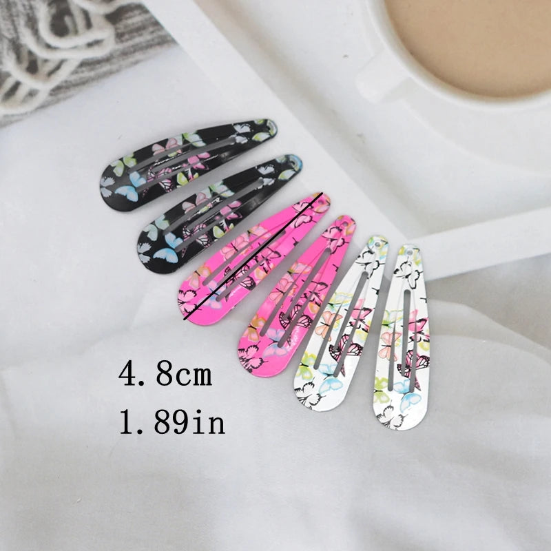 Cute Colourful Waterdrop Alloy Hairpins for Girls - Cyprus