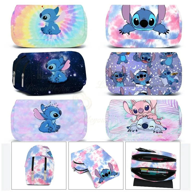 Lilo and Stitch 3D Zipper Pencil Bag - Fun Cosplay Design for Kids and Teens - Cyprus