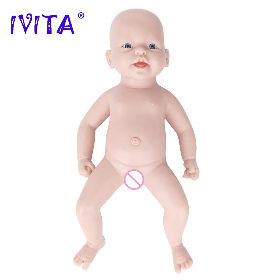 Ivita WB1555 14.56 "Ρεαλιστική σιλικόνη αναγεννημένη Baby Doll Boy - Κύπρο