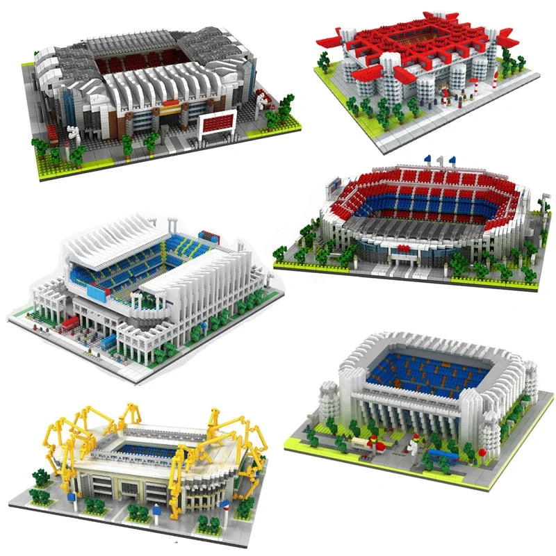 🔵 Mitty 9912 Football Stadium Building Blocks Toy Gift - Cyprus