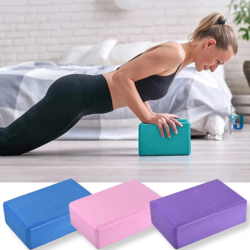 Versatile EVA Yoga Blocks for Enhanced Exercise and Pilates Training