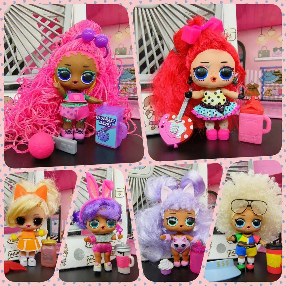 L.O.L. Surprise! 8CM Collectible DIY Doll Set with Clothes & Accessories - Cyprus