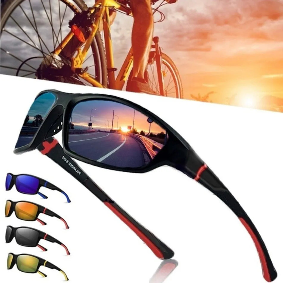 Yeni Trendy Polarize Gözlük Açık Spor Sürüş Erkek Kadın Güneş Gözlüğü Koruyucu Googles Lenes Güneş Gözlükleri UV400 Gözlük