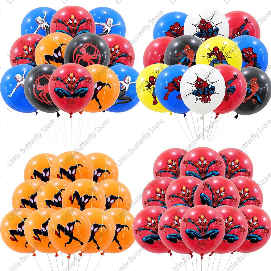 12 in Spider Man Across the Spider Verse Balloon Party Supplies - Cyprus