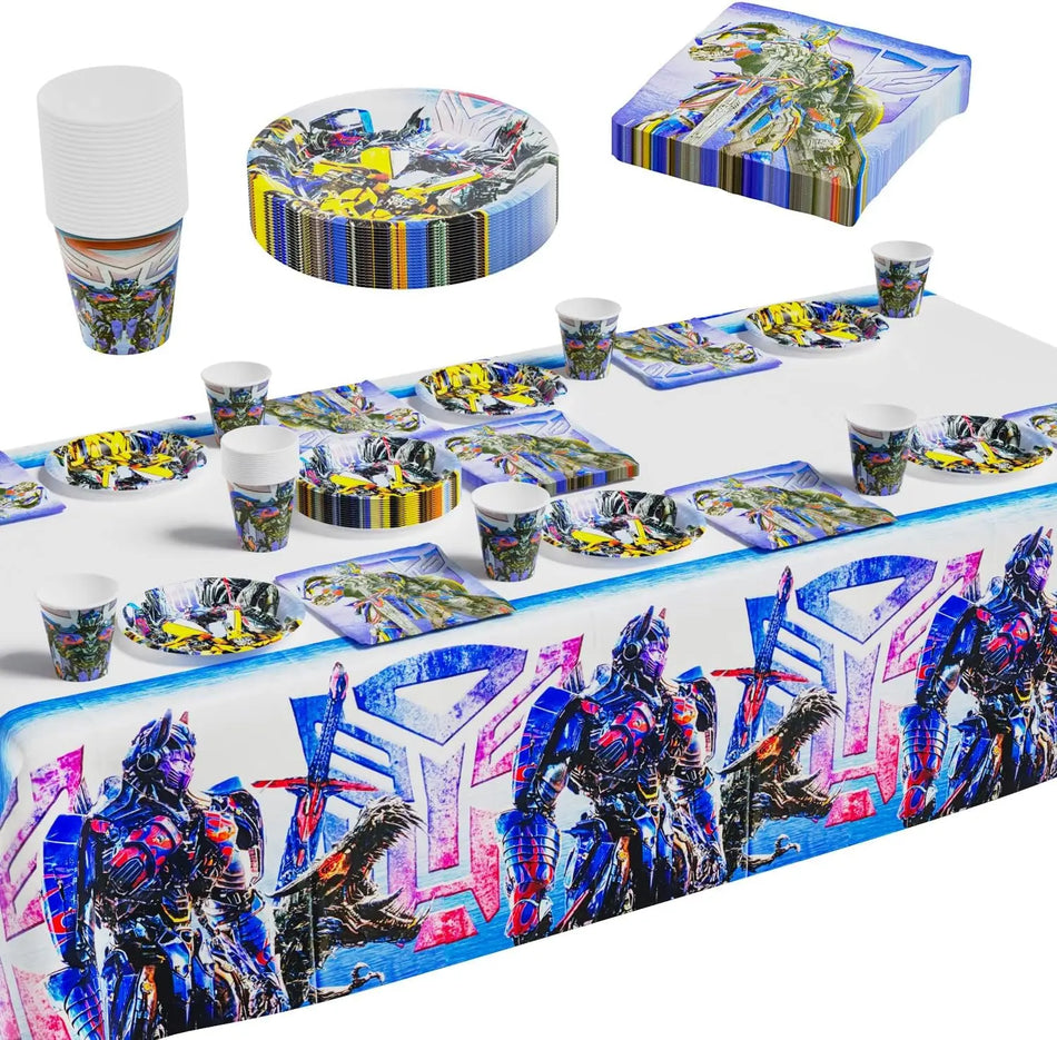 Transformers Birthday Party Supplies Set - Zypern