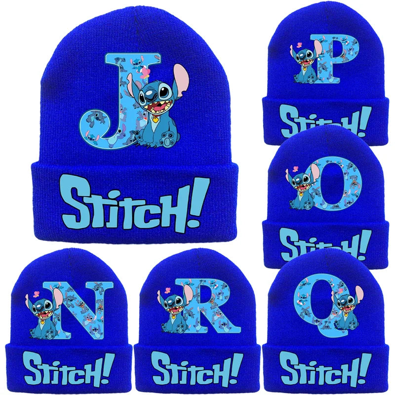 Stitch Cartoon Knitted Cap - Winter Beanie for Kids and Adults - Cyprus