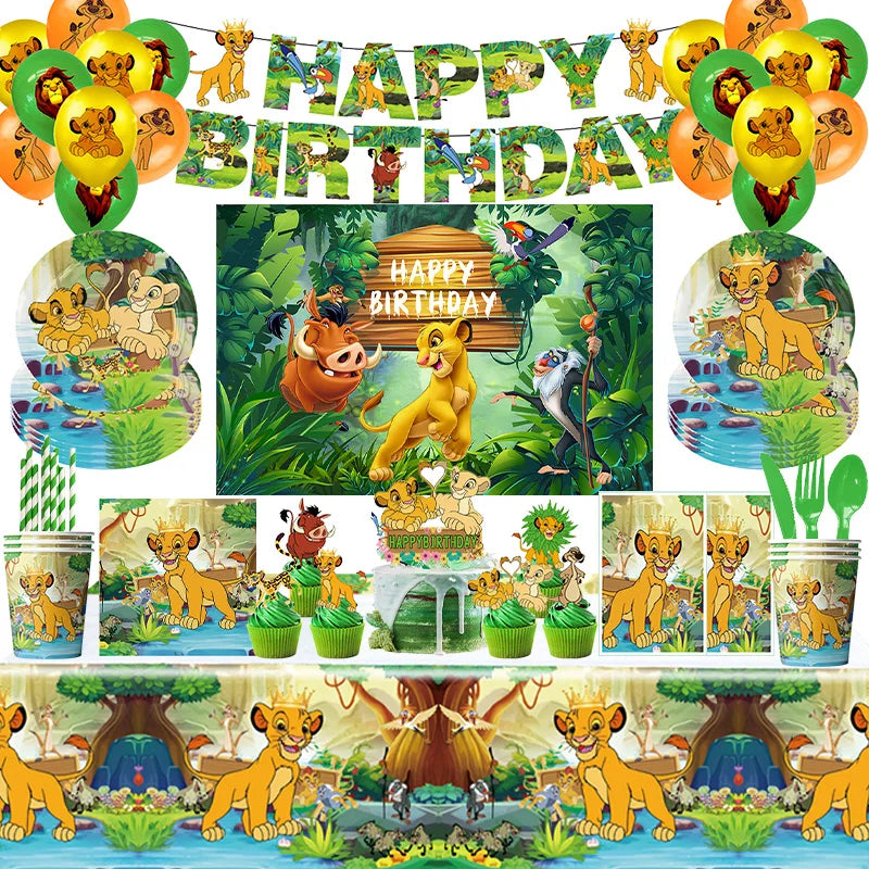 The Lion King Birthday Party Supplies - Cyprus