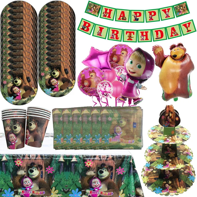 🔵 Disney Children's Cartoon Birthday Party Decorations - Cyprus