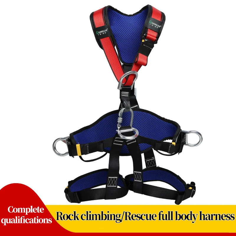 High-Tech Full Body Safety Harness by GUANGJIA: Moisture-Absorbent & High Tenacity