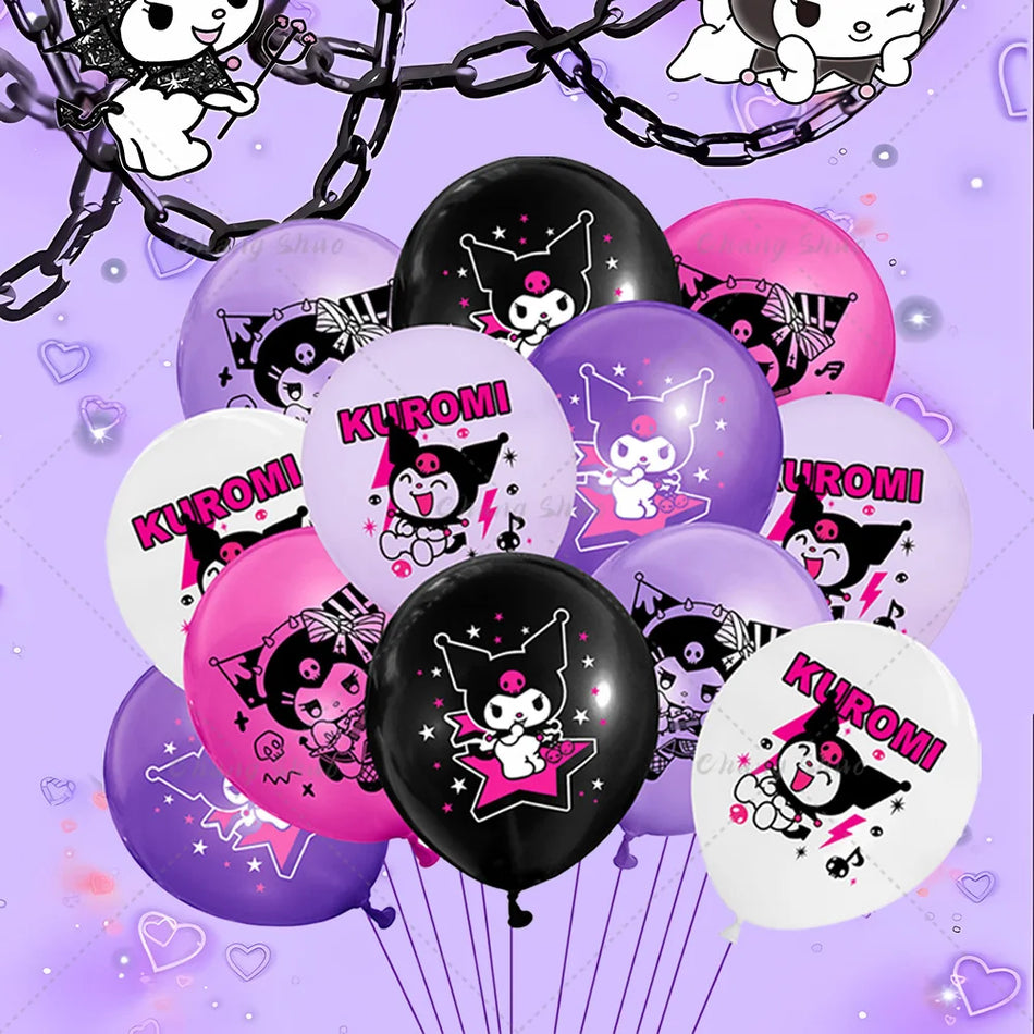 Kuromi Sanrio Purple Balloon Set for All Occasions