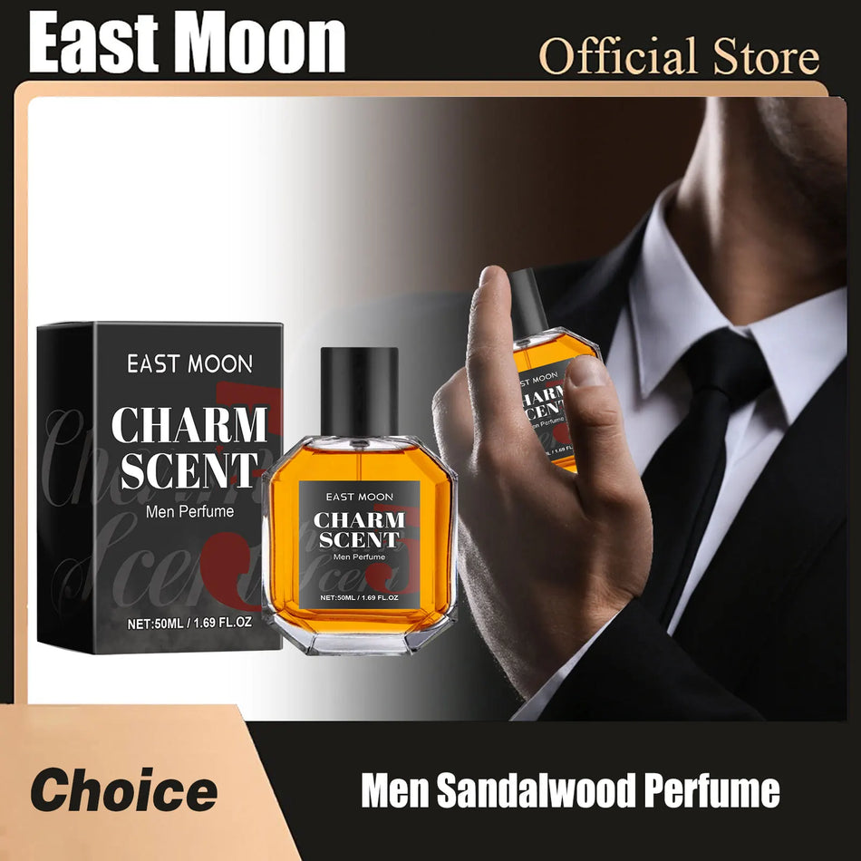 Spray de parfum de phéromone Santal de lune East Moon pour hommes - parfum de flirt durable