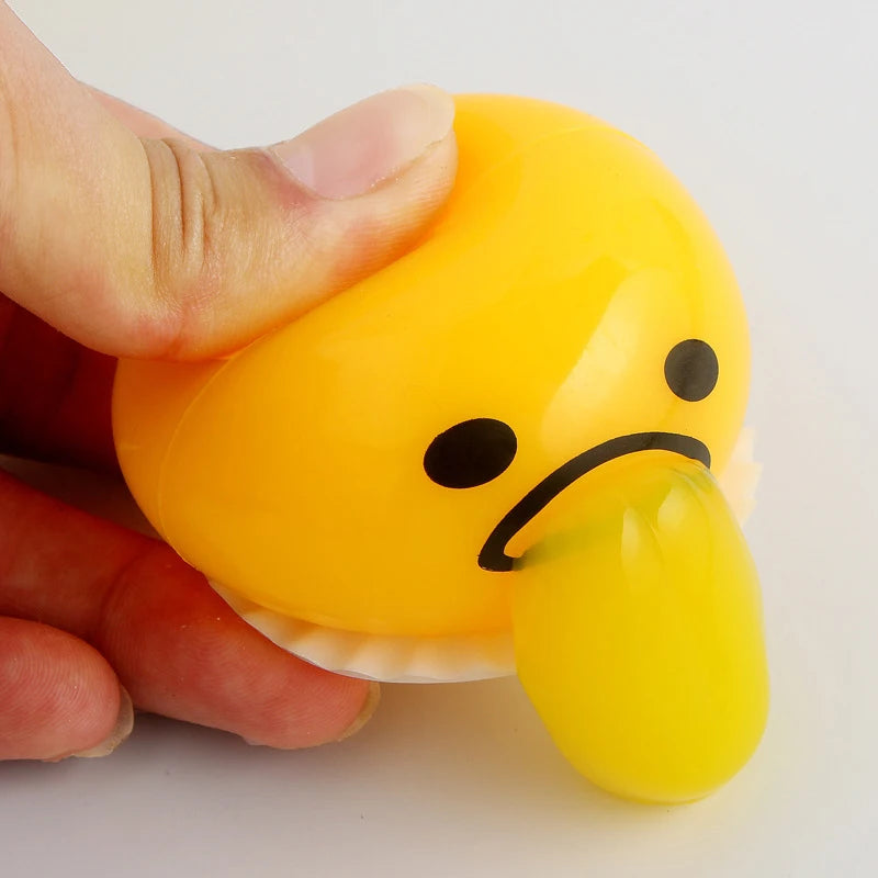 Puking Egg Yolk Stress Ball With Yellow Goop Toy for Stress Relief - Cyprus