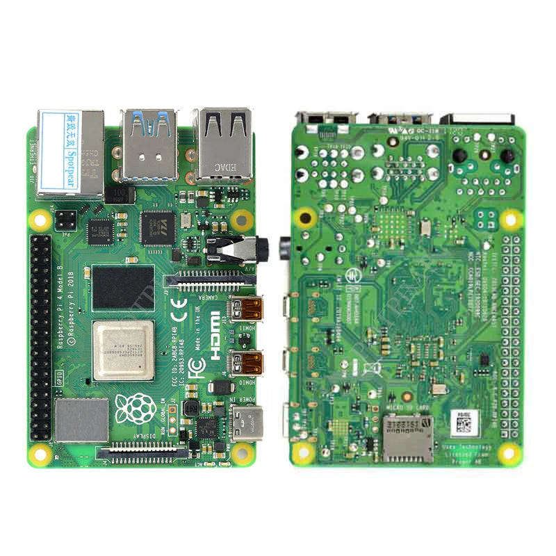 Raspberry Pi 4 Model B Pi 4b 2 ГБ/4 ГБ/8 ГБ ОЗУ