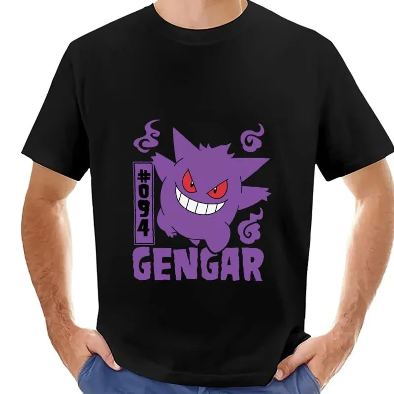 MINISO Pokemon Gengar T-Shirt for Men and Women - Cyprus