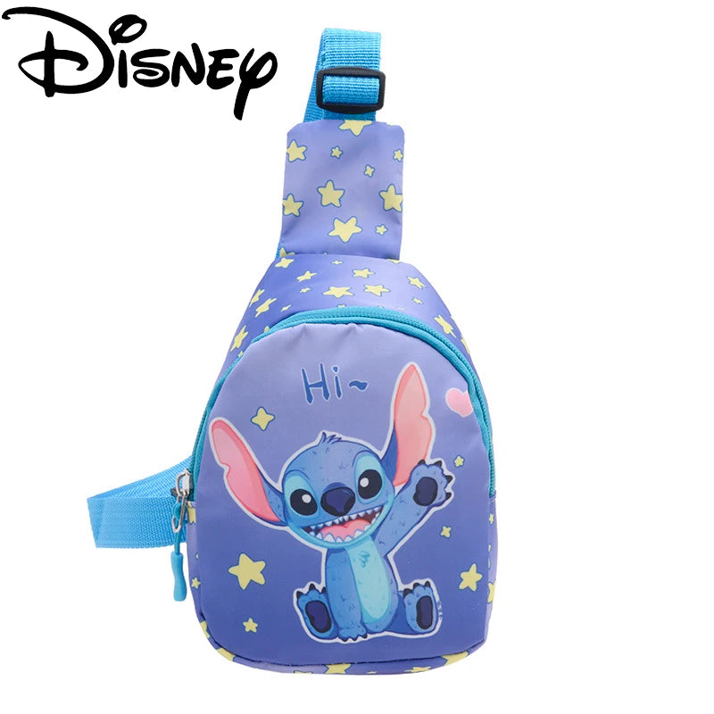 Karikatür Stitch Çocuklar İçin Göğüs Paketi - Genç Hayranlar İçin Crossbody Bag - Kıbrıs