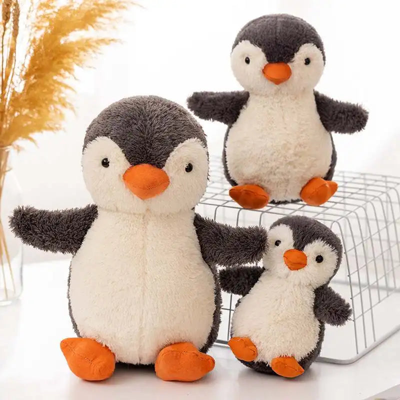 Adorable poupée jouet en peluche de pingouin kawaii 16cm