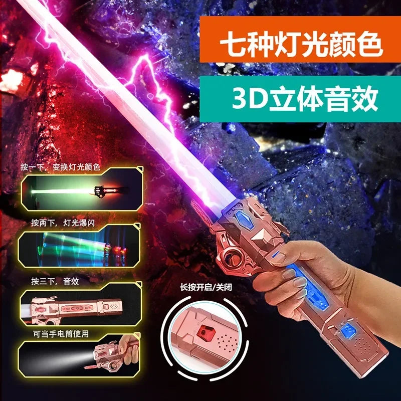 Star Wars 2-in-1 Light Sword Fluorescent Toy for Kids