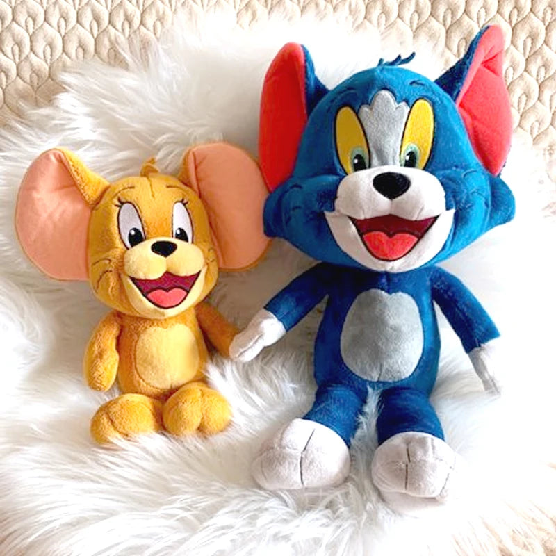 Tom and Jerry Plush Toys - Adorable Stuffed Dolls for Kids