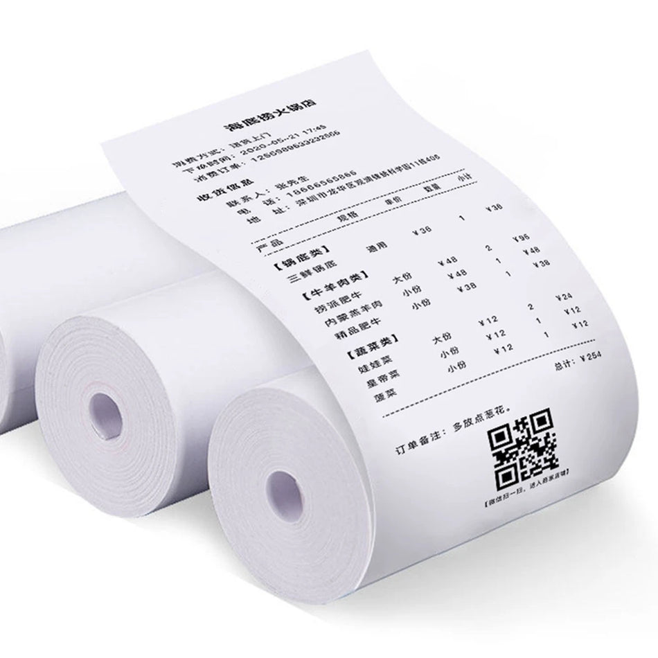 10 Rolls of High-Quality Thermal Photo Paper for Children's Cameras - Cyprus