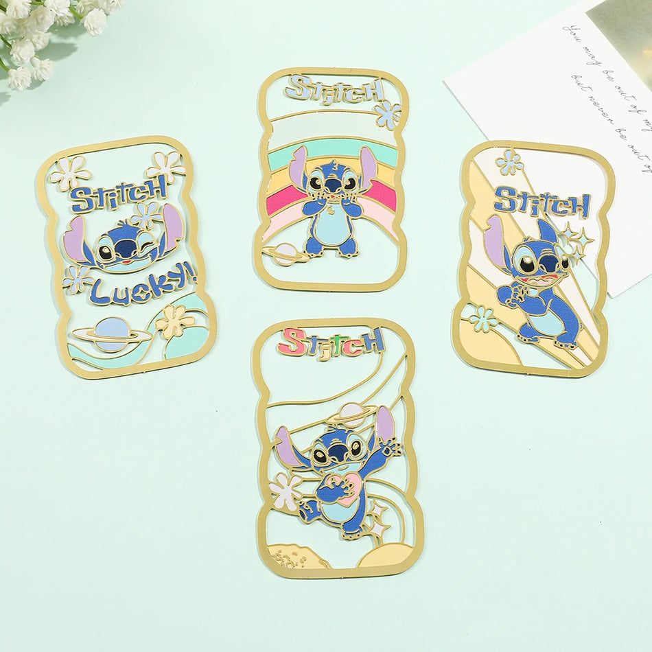 Kawaii Stitch Metal Bookmarks - Perfect for  Anime Fans! - Cyprus