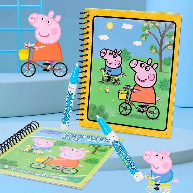 E-STRONG Peppa Pig Water Painting Book for Creative Kids - Cyprus