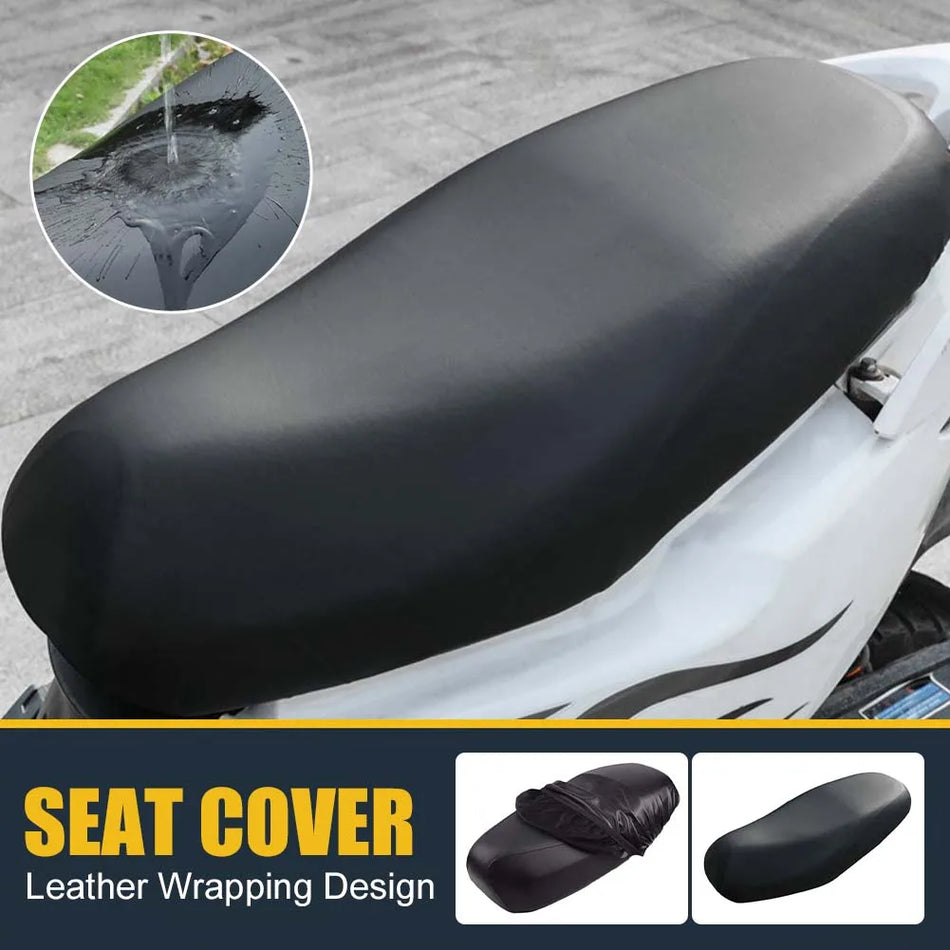 Waterproof Motorcycle Seat Cover - Universal Fit, Easy Installation