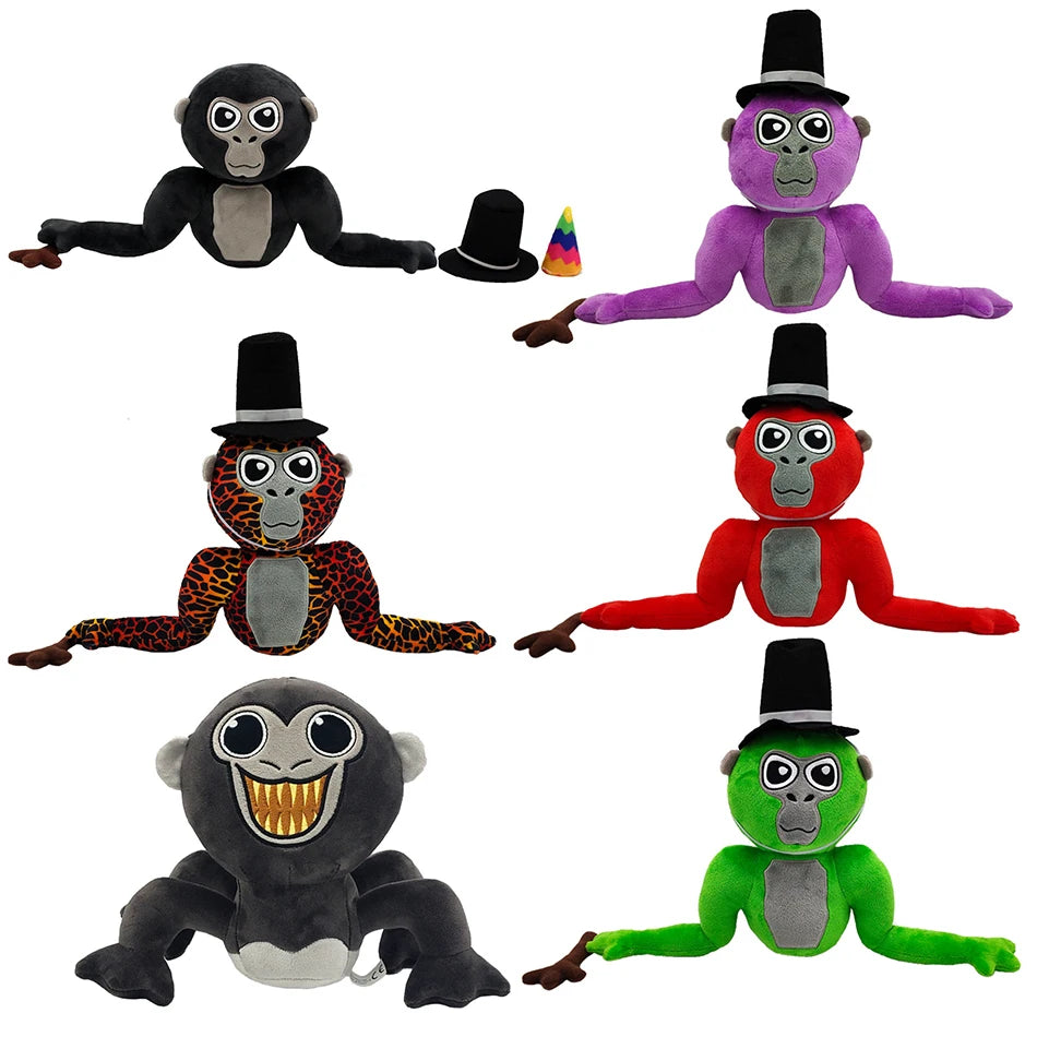 Gorilla Tag Monke Plush Toy - Χαριτωμένο μαλακό γεμιστό ζώο