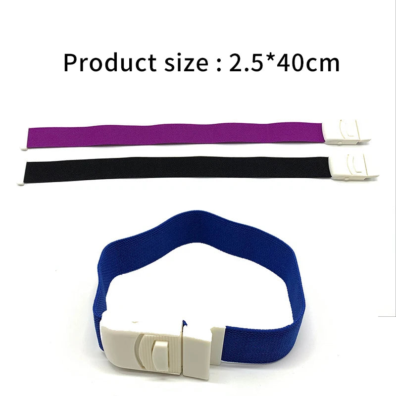 Emergency Tourniquet Buckle Outdoor Bandage High Elastic Pressure Band Blood Side Release Hiking Military Survival First Aid Kit