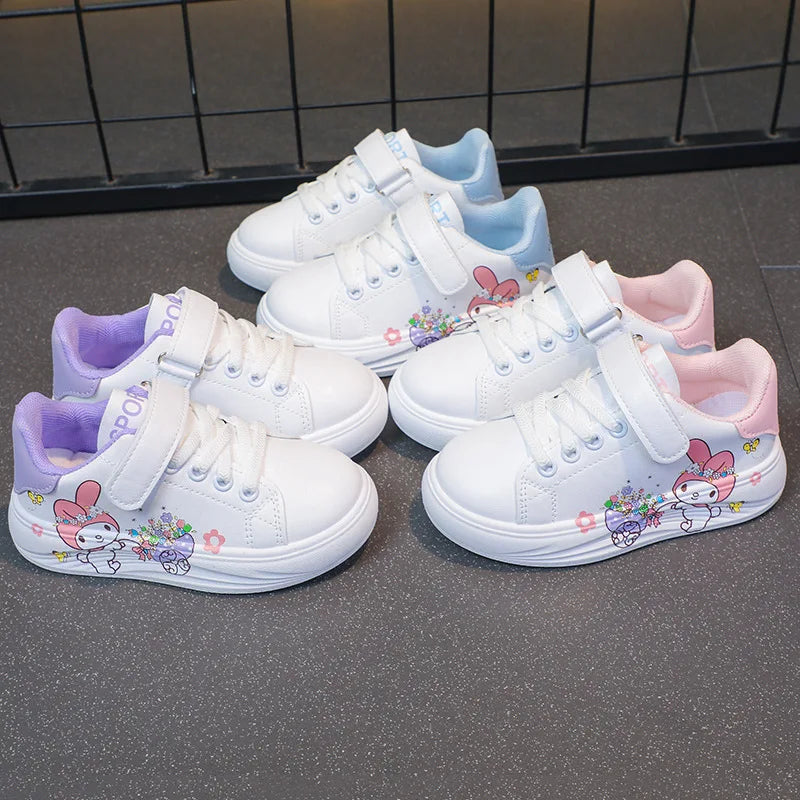 MINISO Cartoon Print Anti-Skid Casual Sneakers for Girls