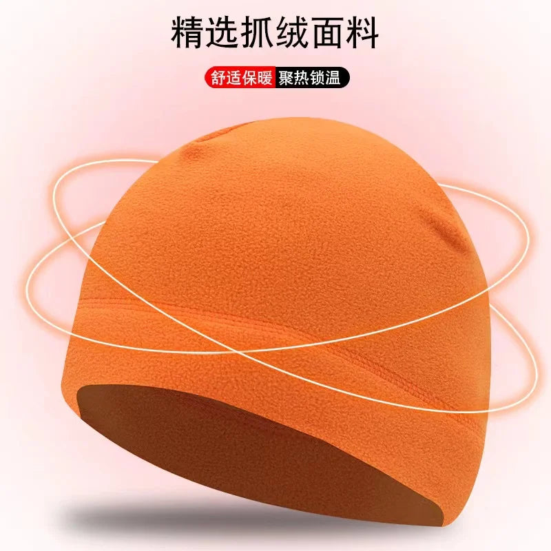 Windproof Fleece Outdoor Hat for Hiking & Cycling