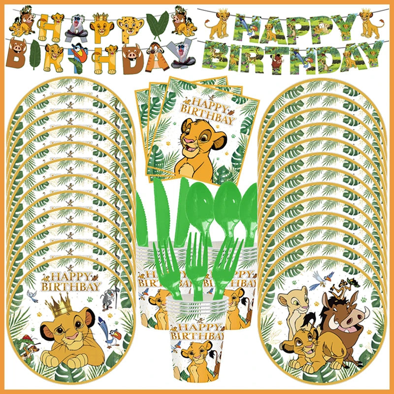 Simba The Lion King Birthday Party Decoration Kit - Zypern