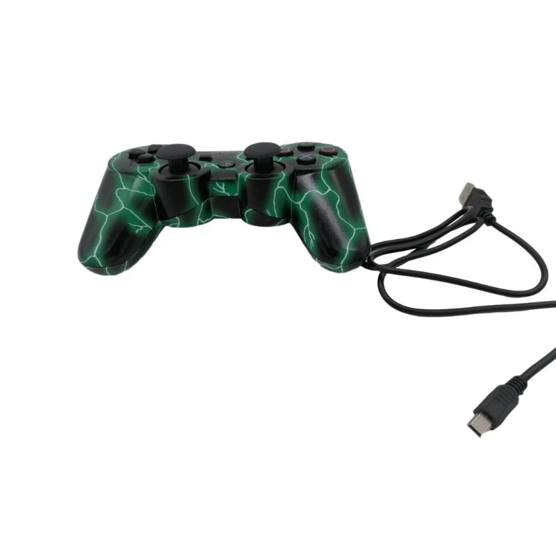 Controller Gamepad Wireless pentru PlayStation 3 cu Vibrație Duală și Bluetooth 