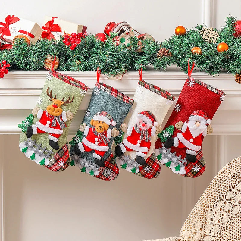 3D Christmas Stocking Ornament for Kids - Cyprus