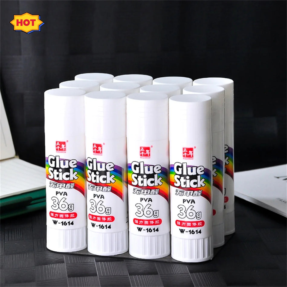 9g School Glue Sticks - Perfect for Crafts & Scrapbooking Essentials - Long Lasting - Cyprus