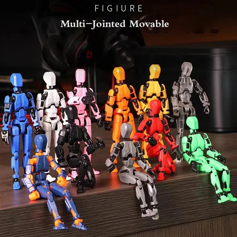 13 Jointed Movable Action Figures Shapeshift Robot 3D Printed Mannequin Character Assemble Toys - Cyprus