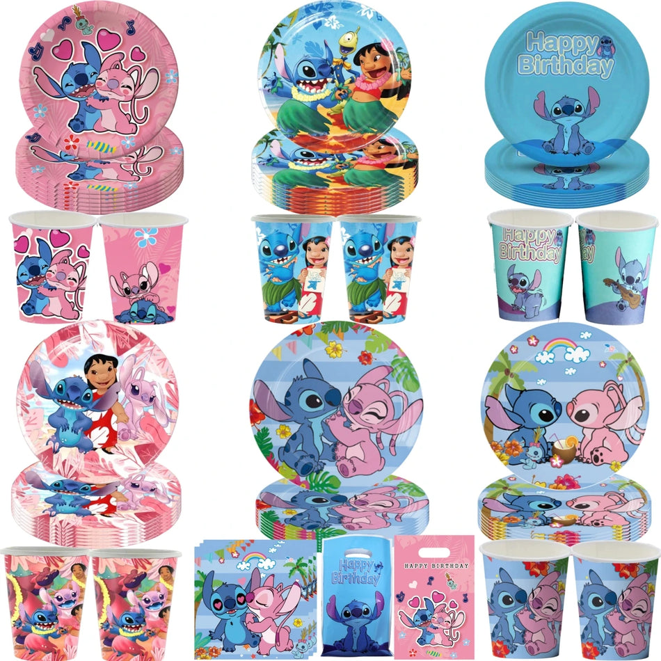 🔵 Disney Lilo & Stitch Birthday Party Supplies - Cyprus