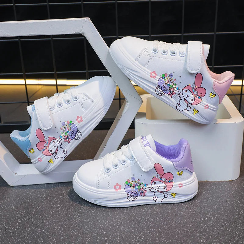 MINISO Cartoon Print Anti-Skid Casual Sneakers for Girls