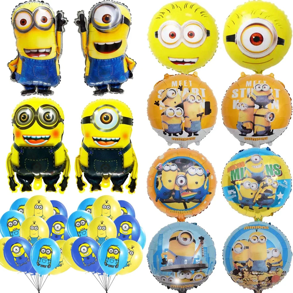 Cartoon Banana Man Birthday Party Balloons Set - Cyprus