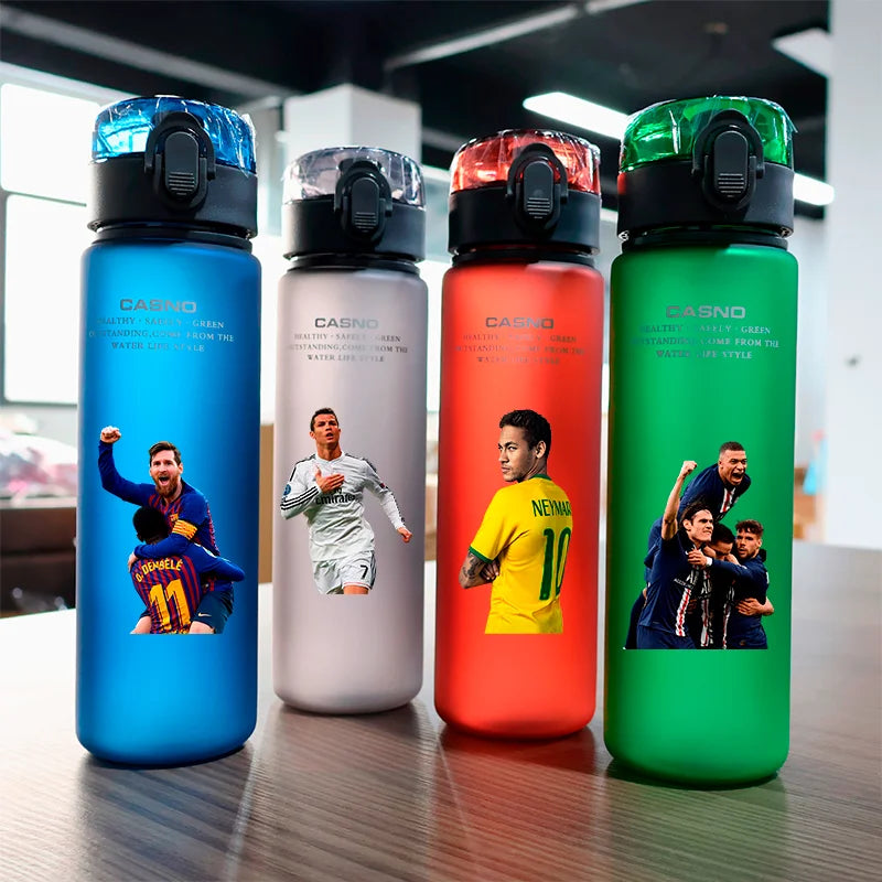 Football Star 560ML Large Capacity Water Bottle - Cyprus