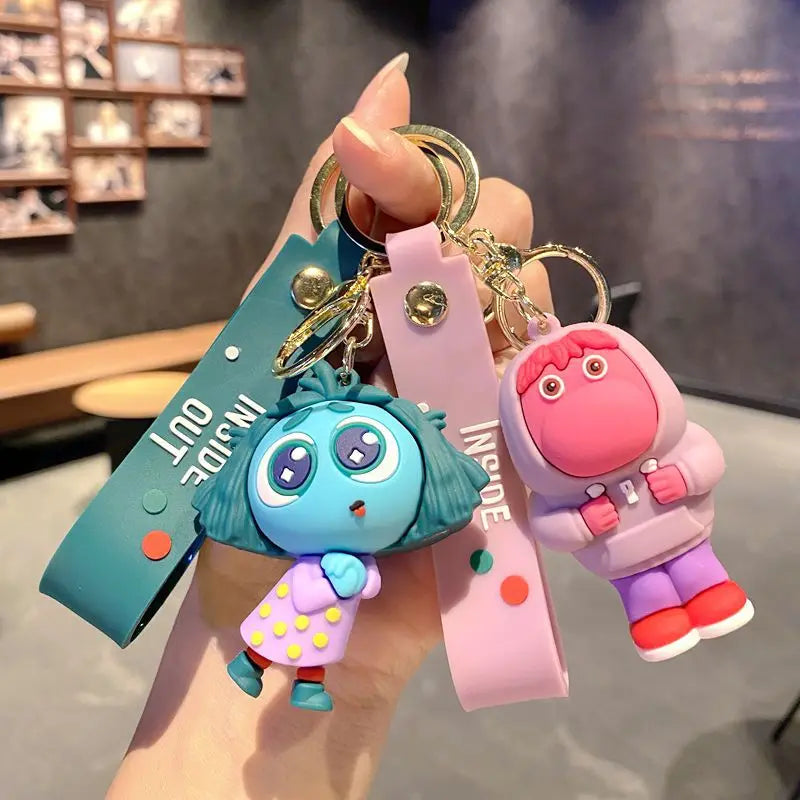 Inside Out 2 Keychain Kawaii Anime Characters Bag Pendant - Cyprus