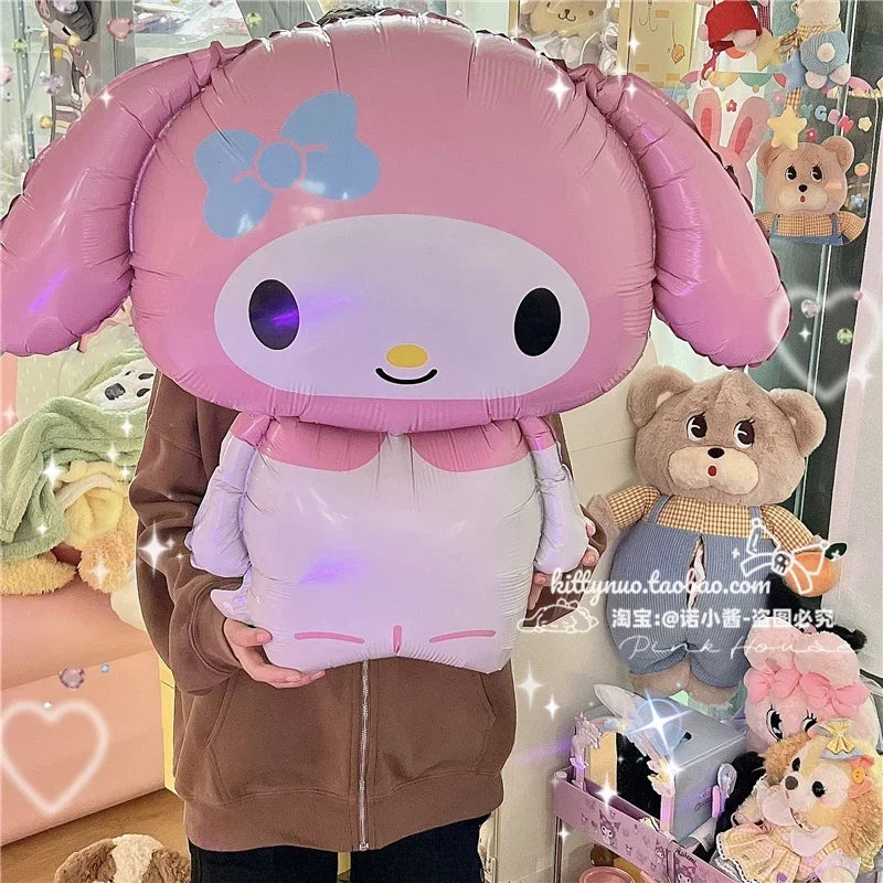 Melody & Cinnamoroll'um Kuromi için Sanrio Jumbo Balon Süslemeleri - Kıbrıs