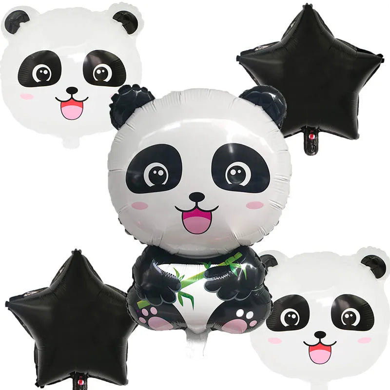 32inch Cartoon Animal Black Foil Number Balloon Set 🌟 - Cyprus