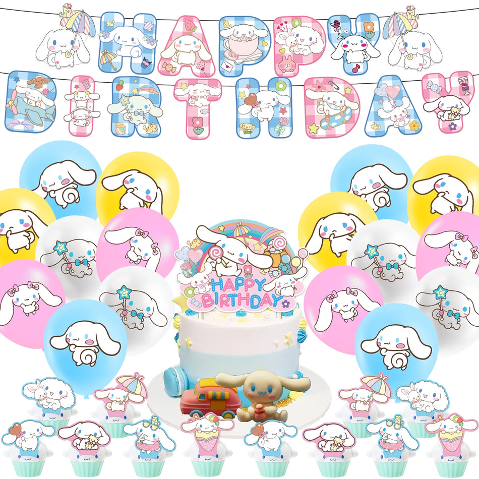 Cinnamomoroll Sanrio Dirtday Party Set - Кипр