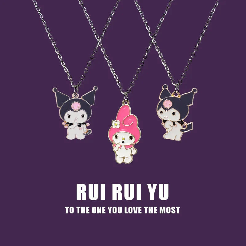 Sanrio Hello Kitty Kuromi Pendant Necklace - Cyprus