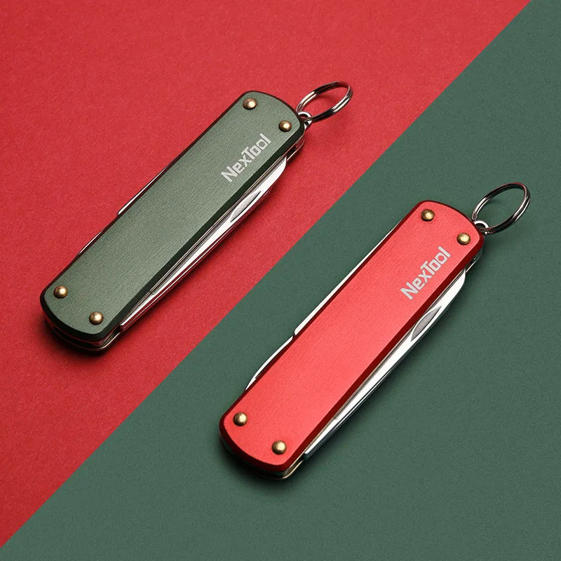 NexTool Multitool Mini Knife Folding Scissors Screwdriver Pocket Knife Portable Outdoor Cutter Multipurpose Repair Tools